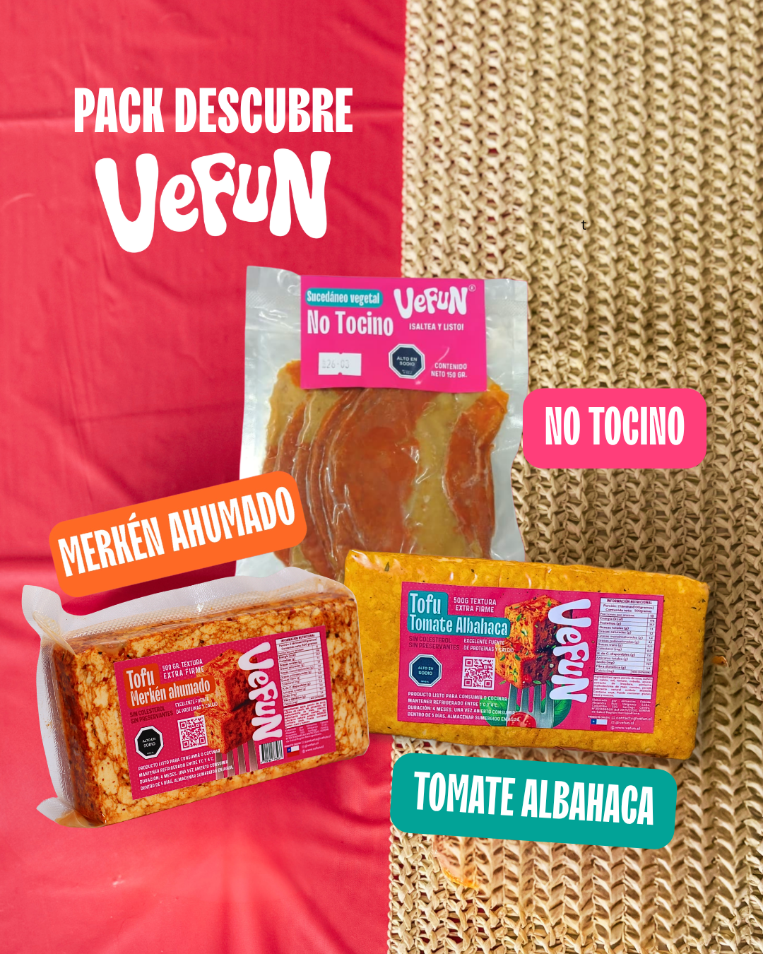 Pack Descubre Vefun!